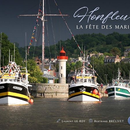 Le Bellevue - Beautiful Sea View Leilighet Honfleur Eksteriør bilde