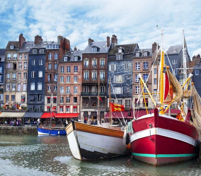 Le Bellevue - Beautiful Sea View Leilighet Honfleur Eksteriør bilde