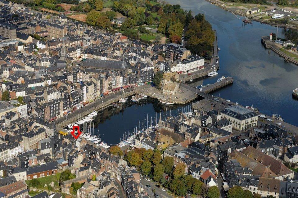 Le Bellevue - Beautiful Sea View Leilighet Honfleur Eksteriør bilde