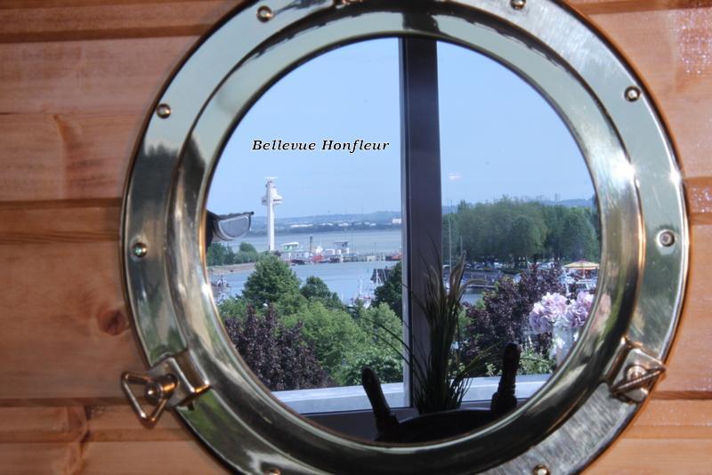 Le Bellevue - Beautiful Sea View Leilighet Honfleur Eksteriør bilde